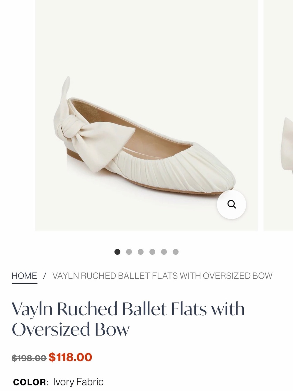 Badgley Mischka Ballet Flats